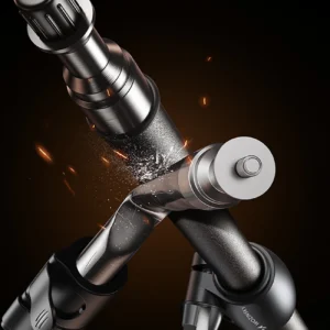 Wozinsky WRLD-00Y1S tripod tripod durable carbon steel tripod 1.7m matte - juodos spalvos - Image 3