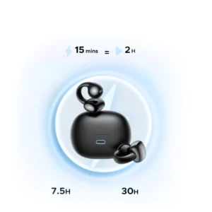 Ugreen HiTune S3 WS209 TWS belaidės ausinės - juodos spalvos - Image 6