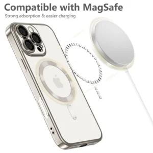 Tech-Protect MagFlex MagSafe dėklas skirtas Samsung Galaxy A16 4G / 5G - mėlynos spalvos-skaidrus - Image 2