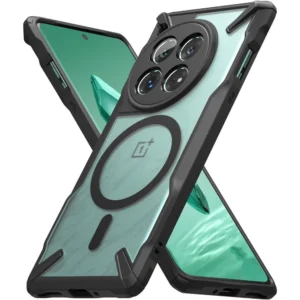 Ringke Fusion X MagSafe dėklas skirtas Oneplus 12 - Matte juodos spalvos - Image 2