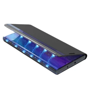 New Sleep dėklas Apple iPhone 16e Flip dėklas su Stand - rožinės spalvos - Image 3