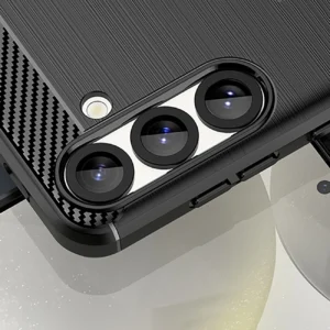 Carbon dėklas skirtas Apple iPhone 16e - juodos spalvos - Image 9