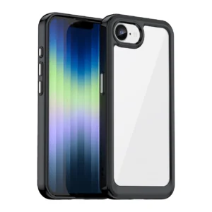 Outer Space dėklas skirtas Apple iPhone 16e Flexible Frame dėklas - juodos spalvos