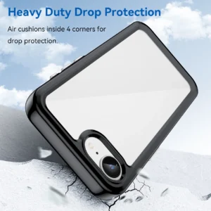 Outer Space dėklas skirtas Apple iPhone 16e Flexible Frame dėklas - juodos spalvos - Image 3