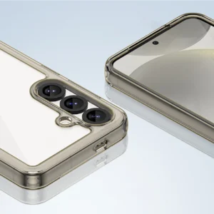 Outer Space dėklas skirtas Apple iPhone 16e Flexible Frame dėklas - Translucent, juodos spalvos - Image 5