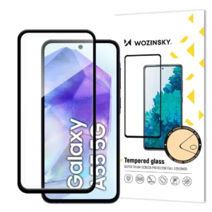 Wozinsky Full Glue Apsauginis stiklas Full Screen Protector skirtas Samsung Galaxy S25 Edge