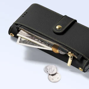 Dux Ducis Lawa Leather dėklas skirtas Apple iPhone 15 - juodos spalvos - Image 8