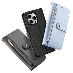 Dux Ducis Lawa Leather dėklas skirtas Apple iPhone 15 Pro - juodos spalvos - Image 3