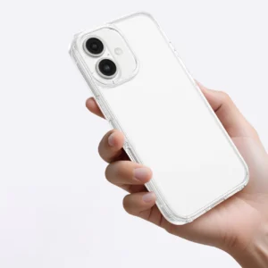 AmazingThing Minimal dėklas skirtas Apple iPhone 16 Silicone dėklas - skaidrus - Image 5
