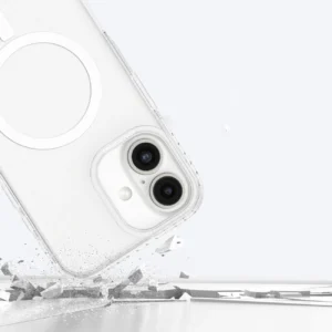 AmazingThing Titan Pro Mag dėklas su Magnetic Ring skirtas Apple iPhone 16 - skaidrus - Image 9