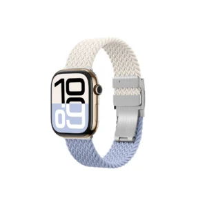 Set of 2 AmazingThing Blend Band skirta Apple Watch 45/46/49mm - Space mėlynos spalvos/Stellar - Image 3