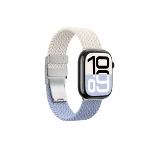 Set of 2 AmazingThing Blend Band skirta Apple Watch 45/46/49mm - Space mėlynos spalvos/Stellar - Image 8