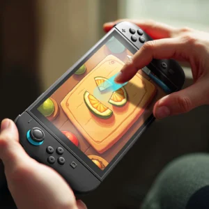 AmazingThing Radix Full Glass Apsauginis stiklas skirtas Nintendo Switch 2 (2 vnt) - Image 7