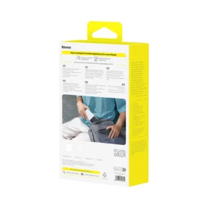 Baseus EnerFill FP41 30000mAh 22.5W Powerbank su Baseus Simple USB-A - USB-C 3A 30cm Kabelis - baltos saplvos - Image 8