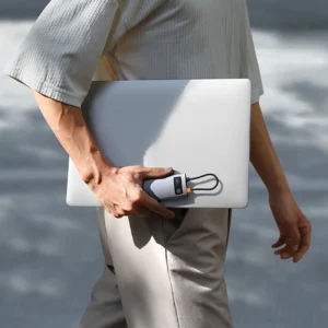Baseus Metal Gleam 7in1 HDMI 4K 60Hz USB-C Hub / 3x USB 3.0 / USB-C PD / SD / microSD - pilkos spalvos - Image 8