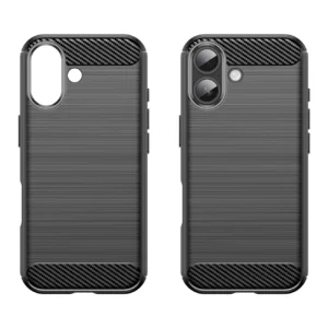 Dėklas Carbon Dėklas skirtas Apple iPhone 17 - juodos spalvos - Image 8