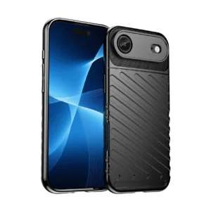 Dėklas Thunder Dėklas skirtas Apple iPhone 17 Air - juodos spalvos