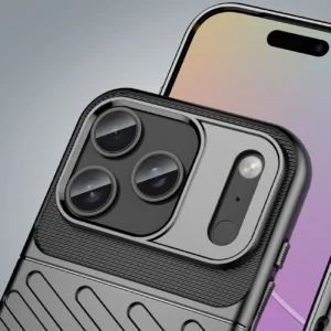 Dėklas Thunder Dėklas skirtas Apple iPhone 17 Pro - juodos spalvos - Image 6