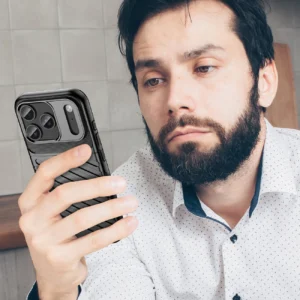 Dėklas Thunder Dėklas skirtas Apple iPhone 17 Pro Max - juodos spalvos - Image 7