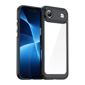 Dėklas Outer Space skirtas Apple iPhone 17 Air - juodos spalvos skaidrus