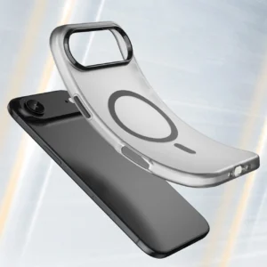 Dėklas Magnetic Abrasive skirtas Apple iPhone 17 Air suderinamas su MagSafe - matinės juodos spalvos - Image 4