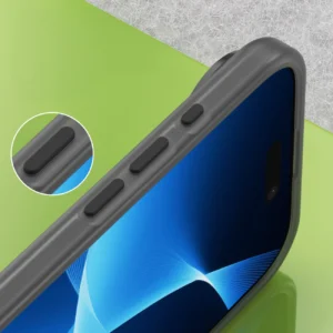 Dėklas Magnetic Abrasive skirtas Apple iPhone 17 Air suderinamas su MagSafe - matinės juodos spalvos - Image 6