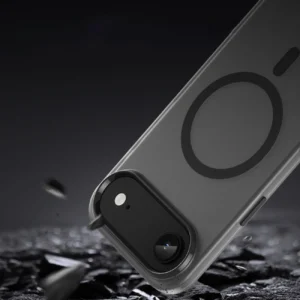 Dėklas Magnetic Abrasive skirtas Apple iPhone 17 Air suderinamas su MagSafe - matinės juodos spalvos - Image 7