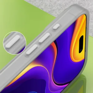 Dėklas Magnetic Abrasive skirtas Apple iPhone 17 Pro Max suderinamas su MagSafe - baltos spalvos - Image 8