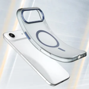 Dėklas Magnetic Abrasive skirtas Apple iPhone 17 Air suderinamas su MagSafe - mėlynos spalvos - Image 6