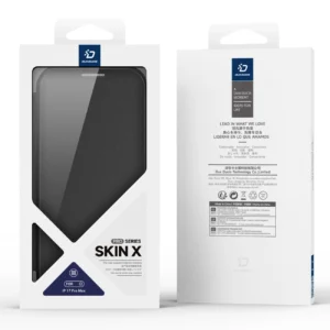 Dux Ducis Skin X Pro dėklas skirtas Apple iPhone 17 Pro Max with Wallet, MagSafe Compatible - juodos spalvos - Image 3