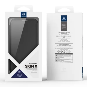 Dux Ducis Skin X Pro Apple iPhone 17 Air dėklas su Wallet, MagSafe Compatible - juodos spalvos - Image 3