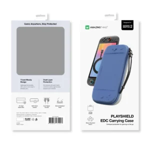 AmazingThing PlayShield EDC apsauginis dėklas skirtas Nintendo Switch 2 - mėlynos spalvos - Image 5