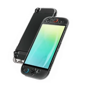 AmazingThing PlayShield Bare dėklas skirtas Nintendo Switch 2 - skaidrus/juodas