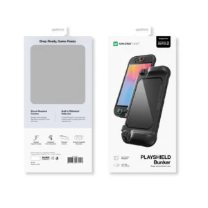 AmazingThing PlayShield Bunker apsauginis dėklas skirtas Nintendo Switch 2 - juodos spalvos - Image 8