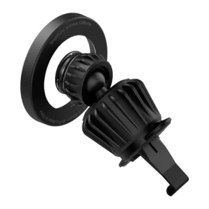 Spigen MFT13 MagSafe telefono laikiklis panelei ar oro grotelėms - juodos spalvos - Image 4