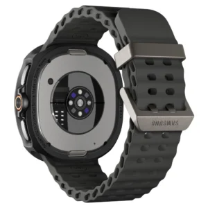 Spigen Liquid Air dėklas skirtas Samsung Galaxy Watch 8 Classic 46mm - juodos spalvos - Image 4