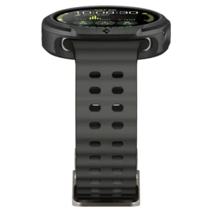 Spigen Liquid Air dėklas skirtas Samsung Galaxy Watch 8 44mm - Matte juodos spalvos - Image 5