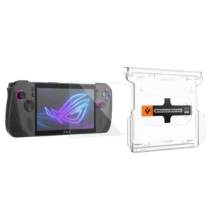 Spigen Glas.TR EZ Fit 2-pack apsauginis stiklas skirtas Asus Rog Ally X - Transparent - Image 4