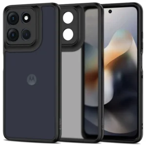 Tech-Protect MagMat dėklas skirtas Motorola Moto G56 5G - Matte juodos spalvos - Image 1