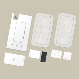 Tech-Protect Quick Set+ 2-pack apsauginis stiklas skirtas Apple iPhone 14 Pro - black - Image 6