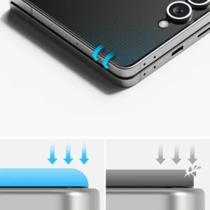 Ringke Protector Pro 3-in-1 apsauginis rinkinys skirtas Samsung Galaxy Z Flip 7 - Transparent - Image 8