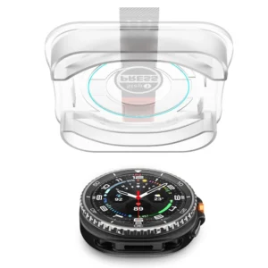 Spigen Glas.TR ”Ez-Fit” apsauginis stiklas skirtas Samsung Galaxy Watch 8 46mm - skaidrus - Image 5