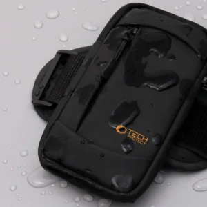 Tech-Protect M6 Universal Sport Armband - juodos ir oranžinės spalvos - Image 4