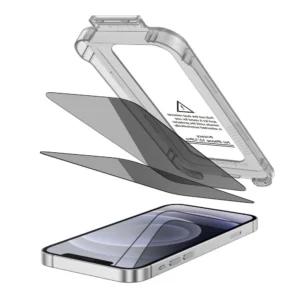 Tech-Protect Quick Set Spy+ Privacy Glass 2-pack skirtas Apple iPhone 12 / 12 Pro - Image 2