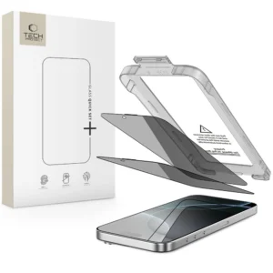 Tech-Protect Quick Set Spy+ Privacy Glass 2-pack skirtas Apple iPhone 16 Pro Max