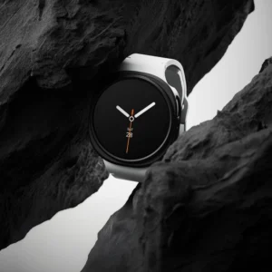 Ringke Slim 2-pack dėklas skirtas Samsung Galaxy Watch 8 44mm - skaidrus-Matte juodos spalvos - Image 5