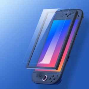 Apsauginis stiklas Dux Ducis HD skirtas Nintendo Switch 2 su klijavimo rėmeliu - Image 3