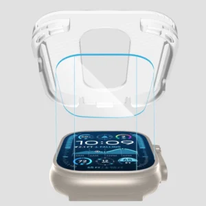 Tech-Protect Easy Set+ apsauginis stiklas 2-pack for Apple Watch Ultra 1/2 49mm - skaidrus - Image 4