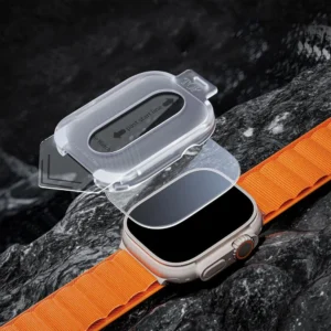 Tech-Protect Easy Set+ apsauginis stiklas 2-pack for Apple Watch Ultra 1/2 49mm - skaidrus - Image 5