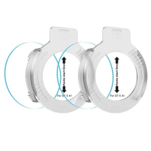 Tech-Protect Easy Set+ 2-pack apsauginis stiklas skirtas Huawei Watch GT 5 41 mm - skaidrus - Image 3
